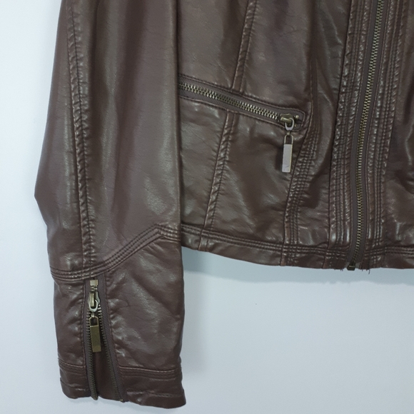 A.N.A. Faux-Leather Jacket - Picture 2 of 6